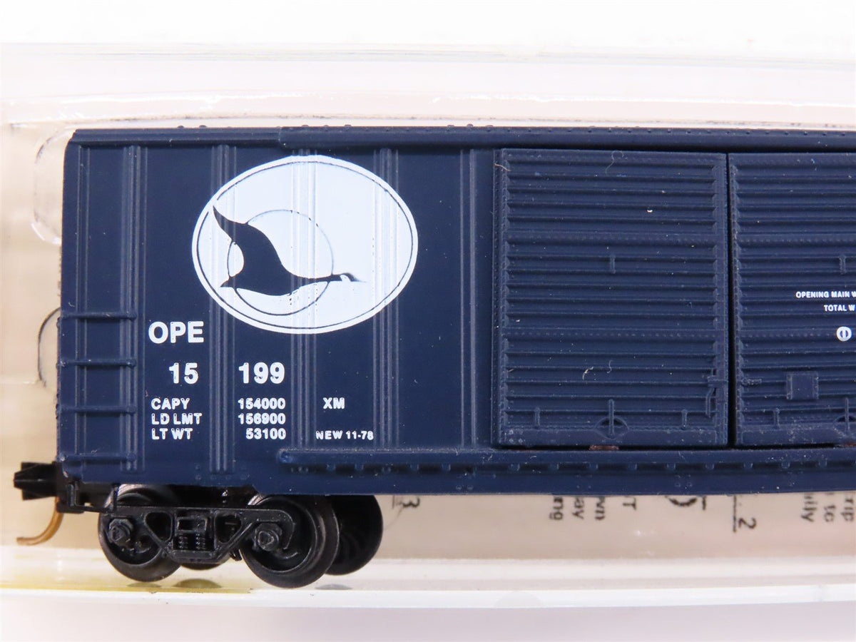 N Kadee Micro-Trains MTL 30090 OPE Oregon Pacific &amp; Eastern 50&#39; Box Car #15199