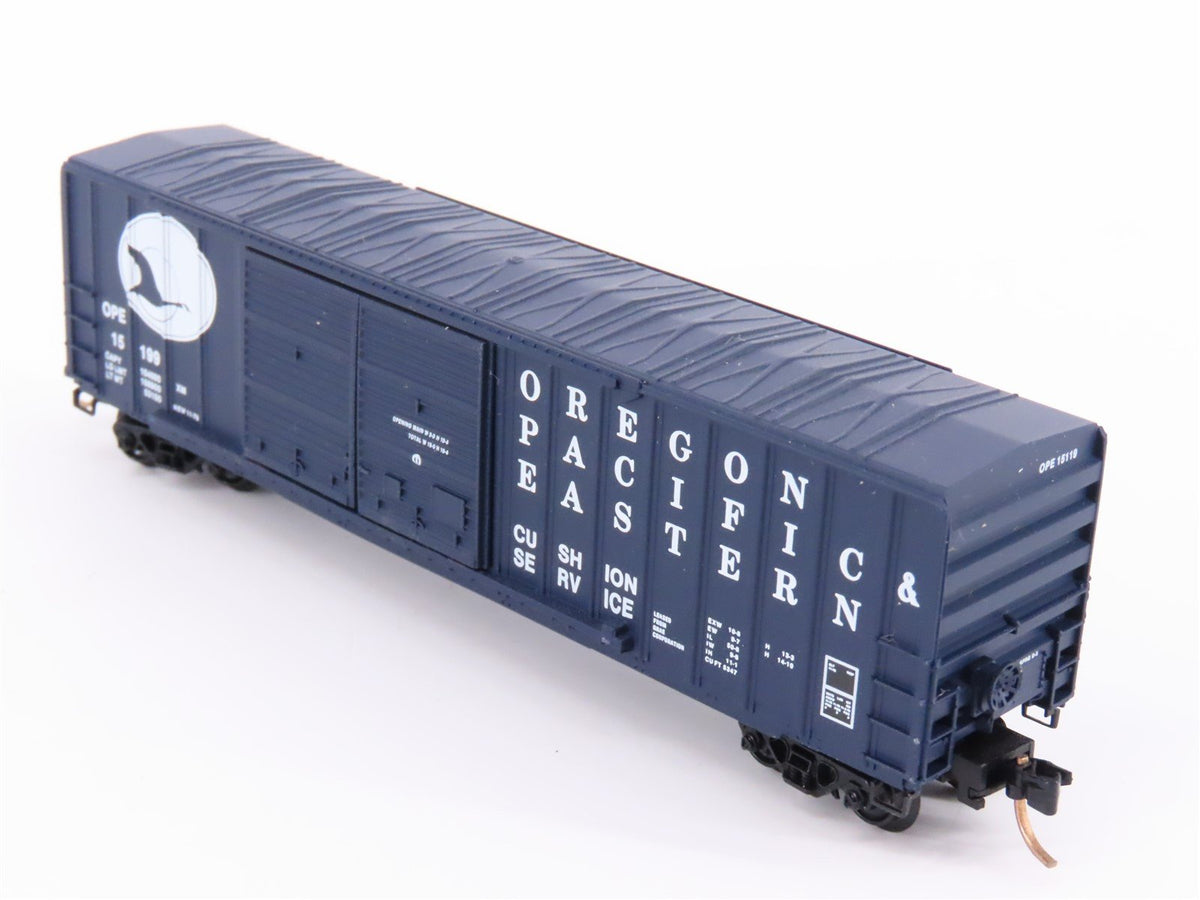 N Kadee Micro-Trains MTL 30090 OPE Oregon Pacific &amp; Eastern 50&#39; Box Car #15199