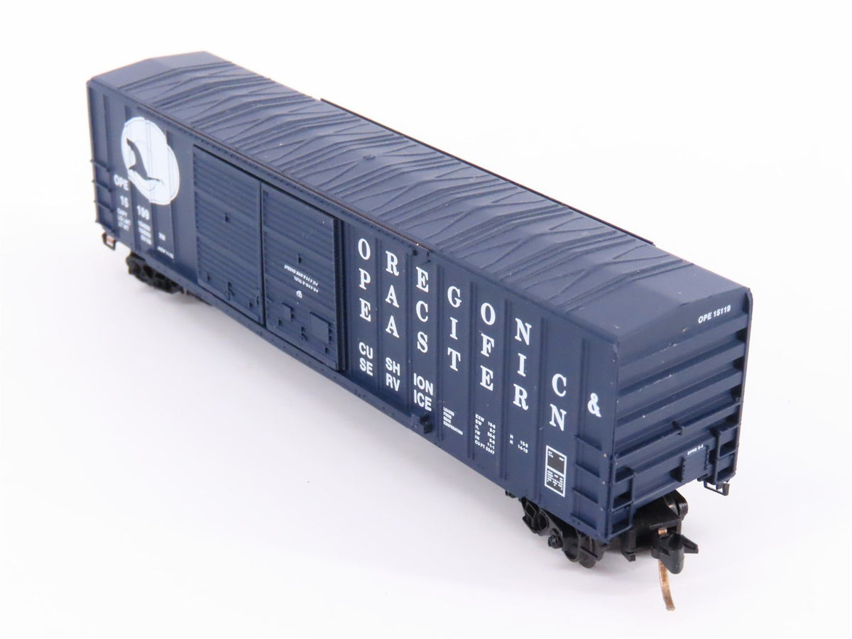 N Kadee Micro-Trains MTL 30090 OPE Oregon Pacific &amp; Eastern 50&#39; Box Car #15199