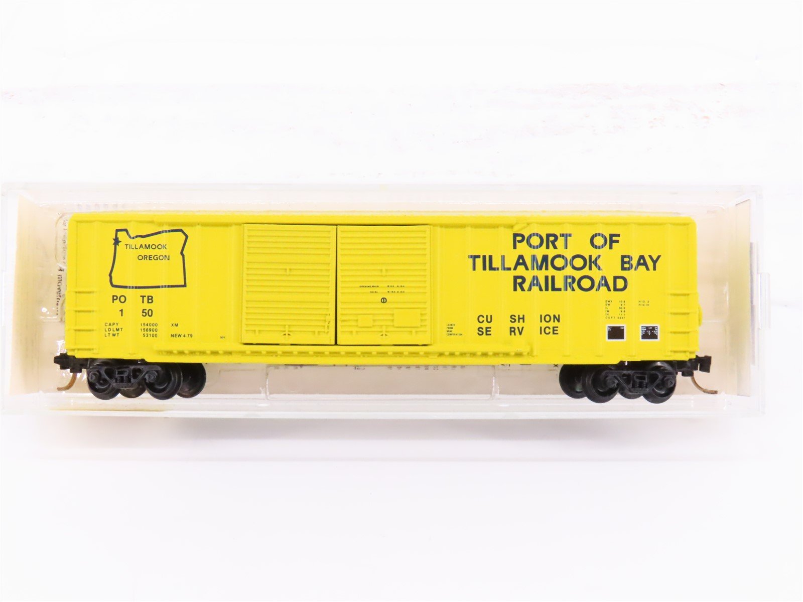 N Scale Kadee Micro-Trains MTL 30150 POTB Port Of Tillamook Bay 50' Box Car #150