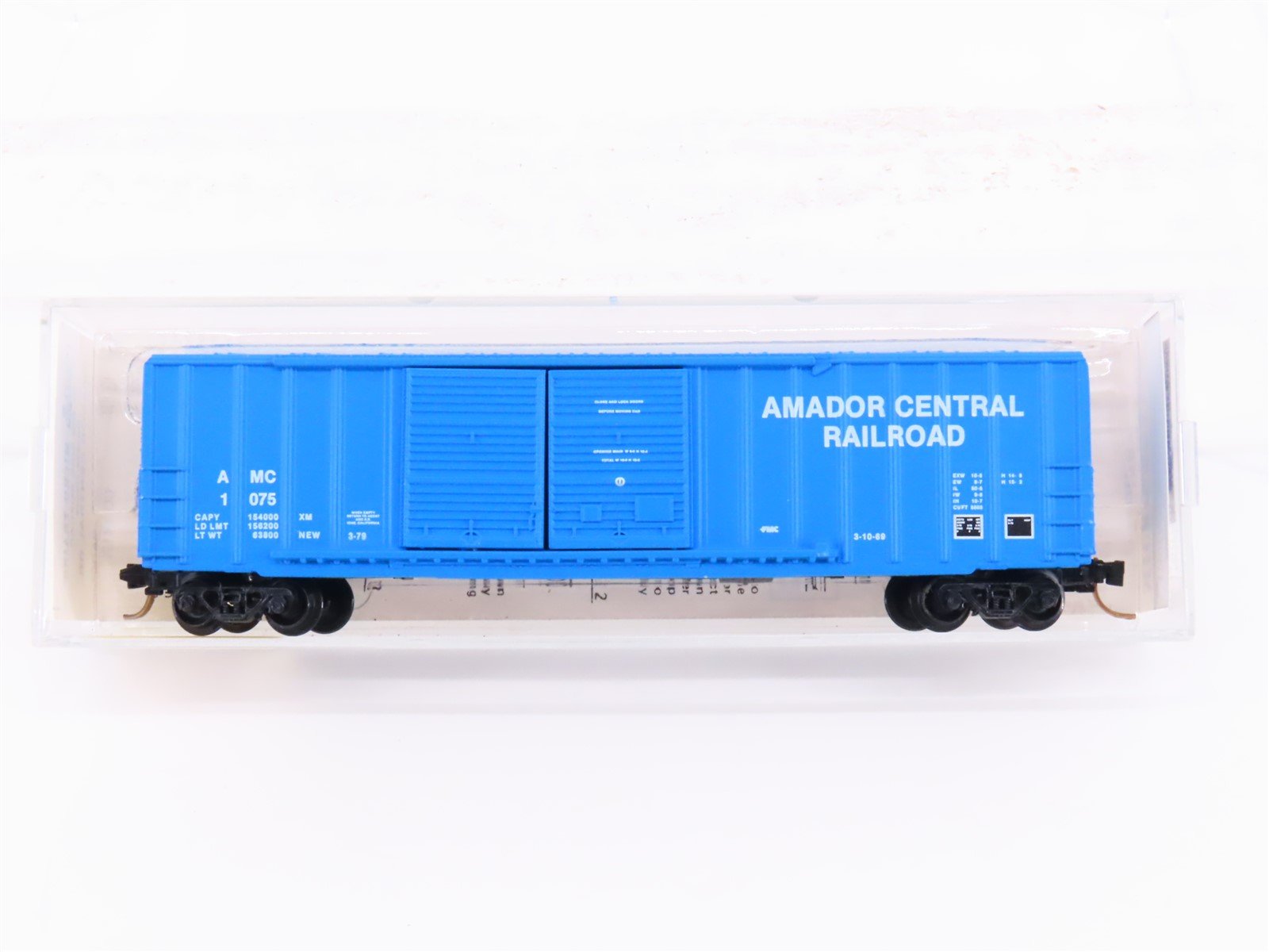 N Scale Kadee Micro-Trains MTL 30140 AMC Amador Central 50' Box Car #1075