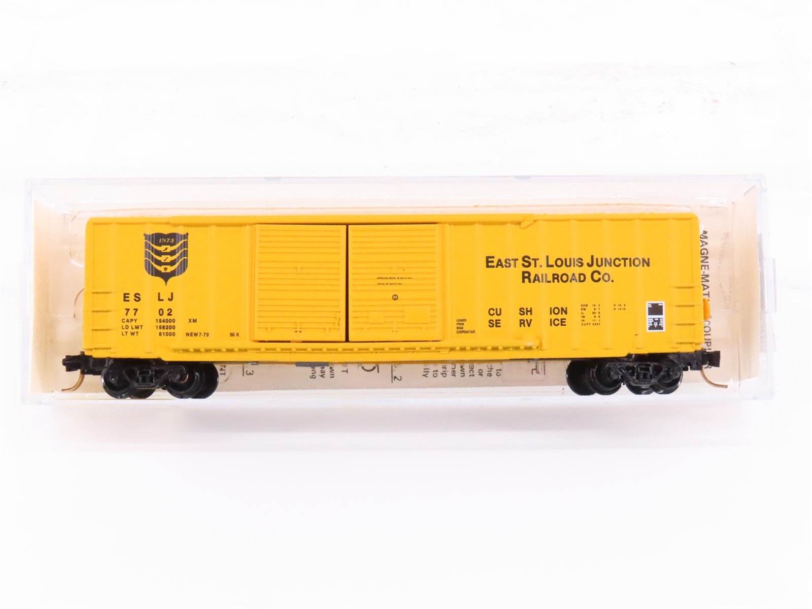 N Scale Kadee Micro-Trains MTL 30130 ESLJ East St Louis Junction Box Car #7702