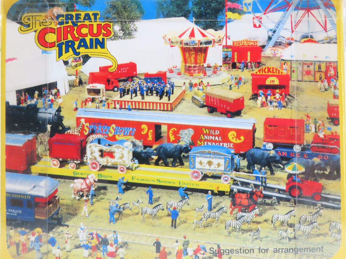 HO Scale Preiser Great Circus Train 22002 Performing Lion Act Figures Set