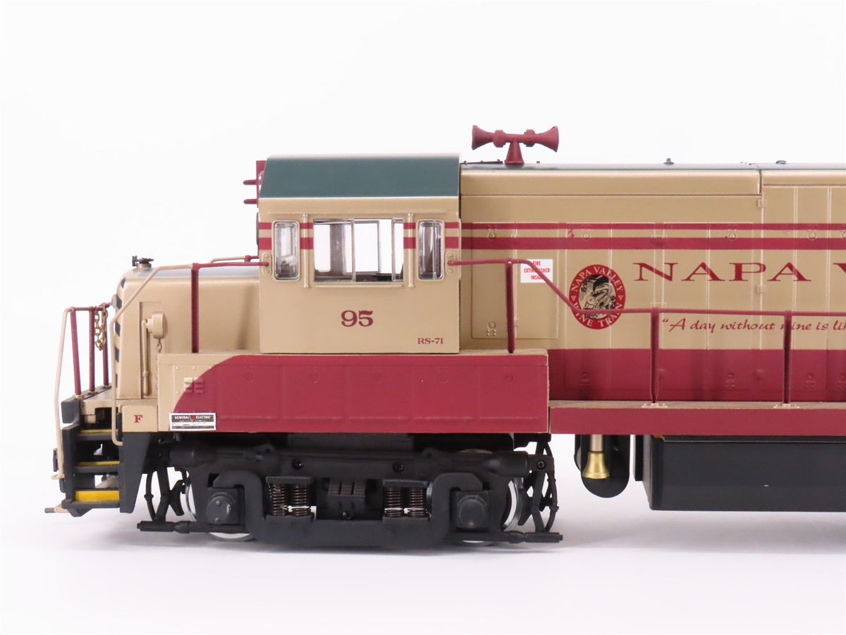 G 1:29 Scale Aristocraft Napa Valley U25B Diesel Locomotive #95 w/ Sound &amp; Smoke