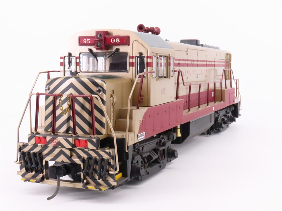 G 1:29 Scale Aristocraft Napa Valley U25B Diesel Locomotive #95 w/ Sound &amp; Smoke