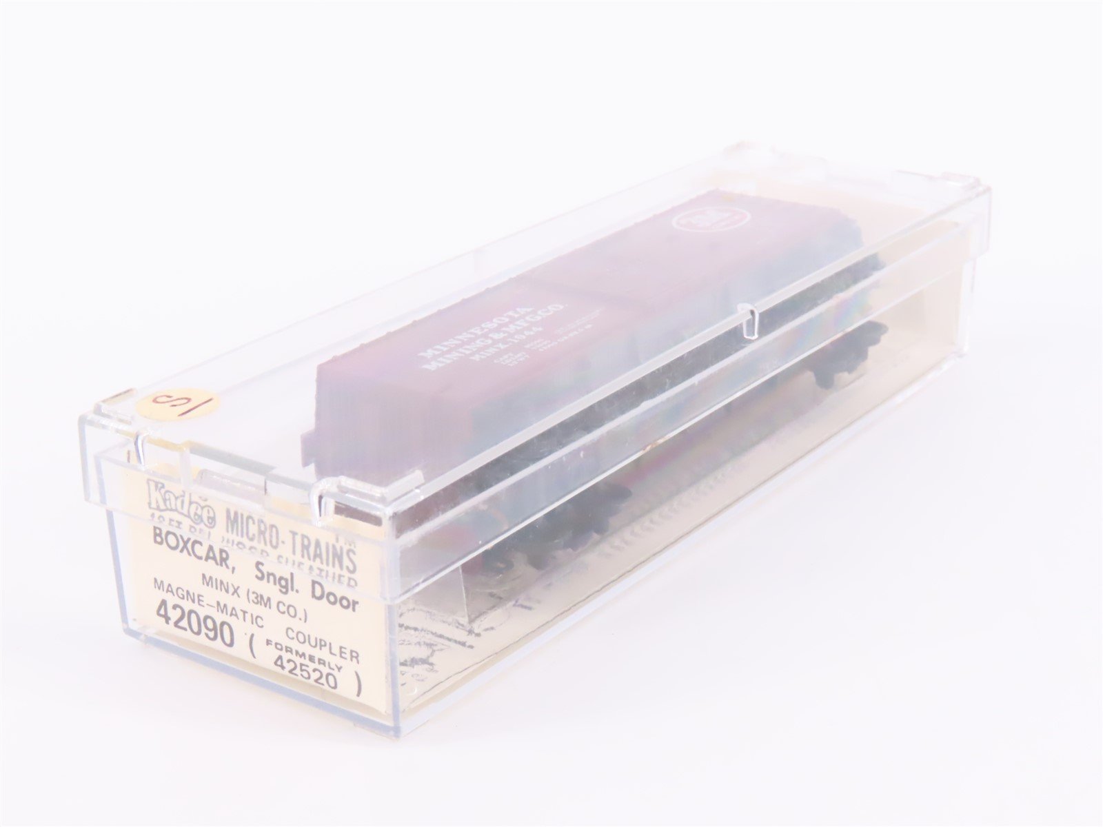 N Scale Kadee Micro-Trains MTL 42090 MINX 3M 40' Single Door Box Car #1044