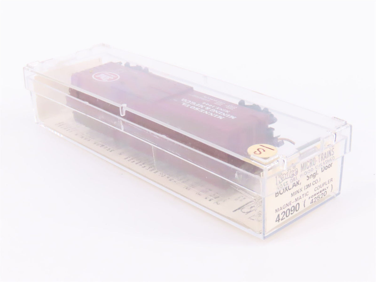 N Scale Kadee Micro-Trains MTL 42090 MINX 3M 40&#39; Single Door Box Car #1044