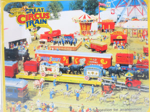 HO Scale Preiser Great Circus Train 22003 Performing Horse Act Figures Set