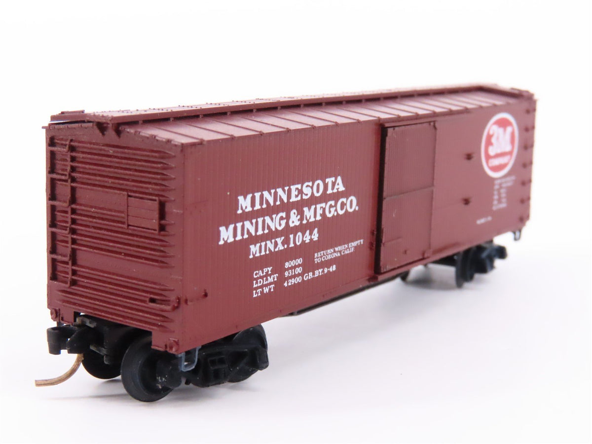 N Scale Kadee Micro-Trains MTL 42520-1 MINX 3M 40&#39; Single Door Box Car #1044