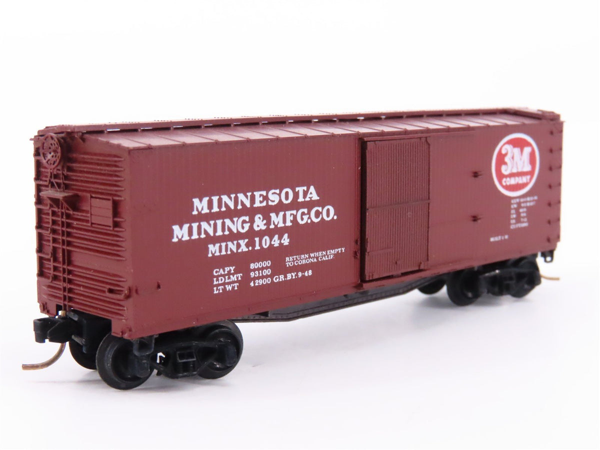 N Scale Kadee Micro-Trains MTL 42520-1 MINX 3M 40&#39; Single Door Box Car #1044