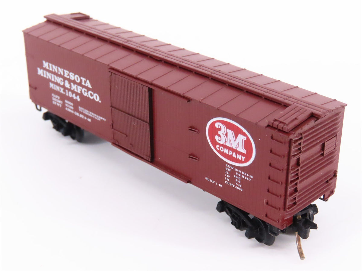 N Scale Kadee Micro-Trains MTL 42520-1 MINX 3M 40&#39; Single Door Box Car #1044