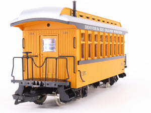 G Scale USA Trains R-30501 DRGW Rio Grande Wood Observation Passenger Car #335