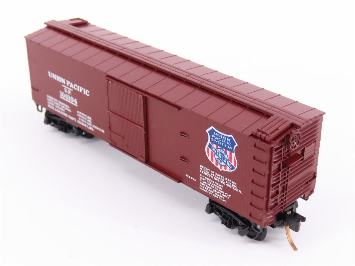 N Scale Kadee Micro-Trains MTL 42070 UP Union Pacific 40&#39; Box Car #100104