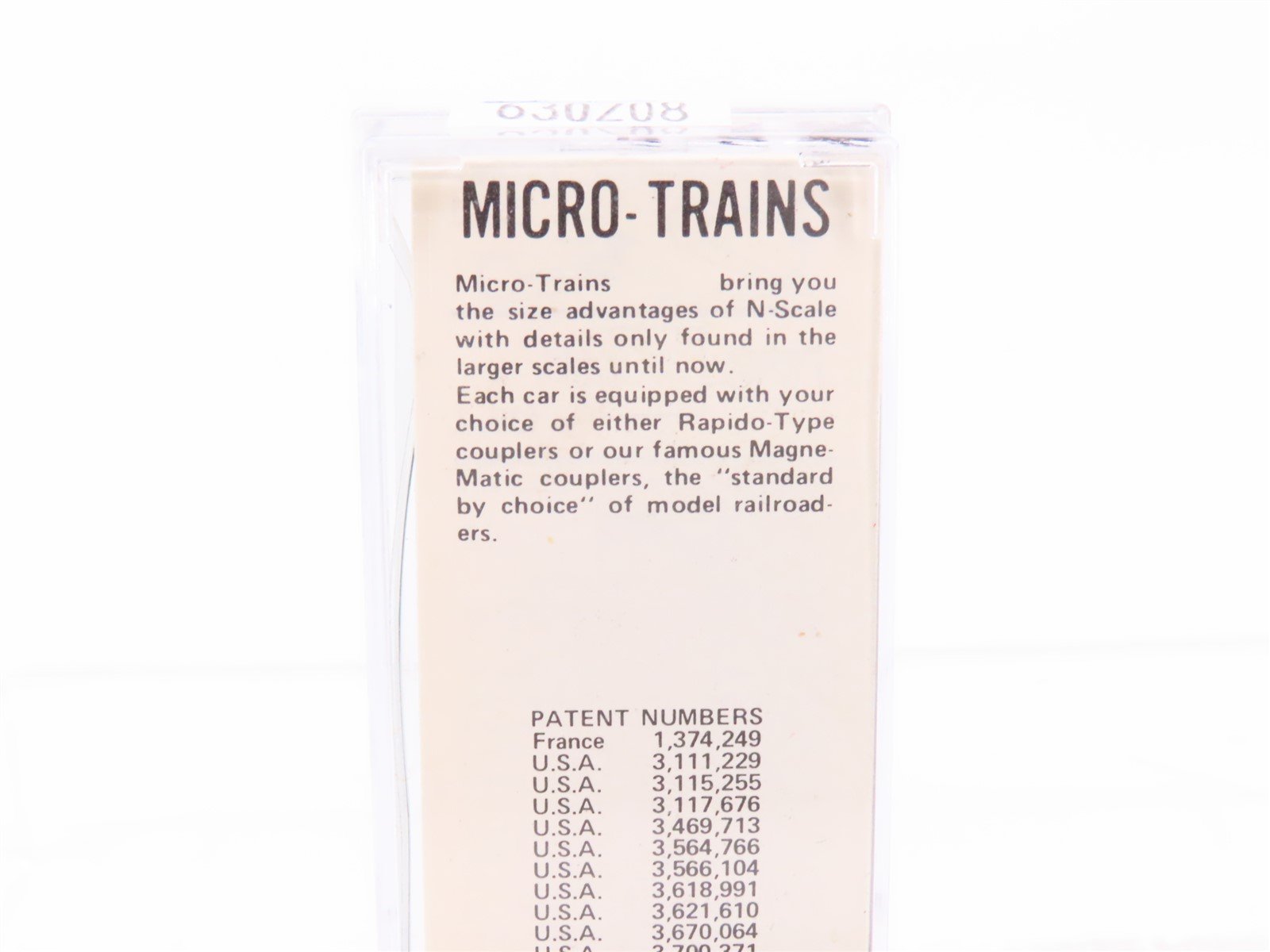 N Scale Kadee Micro-Trains MTL 42070 UP Union Pacific 40' Box Car #100104