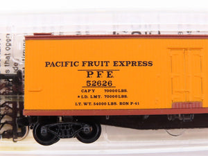 N Scale Kadee Micro-Trains MTL 47290 PFE Western Pacific 40' Wood Reefer #52626