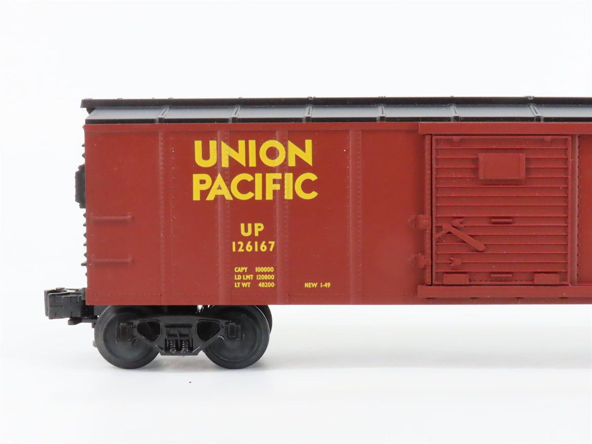 O Gauge 3-Rail Semi-Scale MTH Rail-King 30-7412 UP Union Pacific Box Car #126167