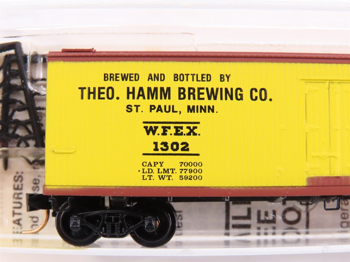 N Scale Kadee Micro-Trains MTL 47270 WFEX Theo Hamm Brewing 40&#39; Reefer #1302