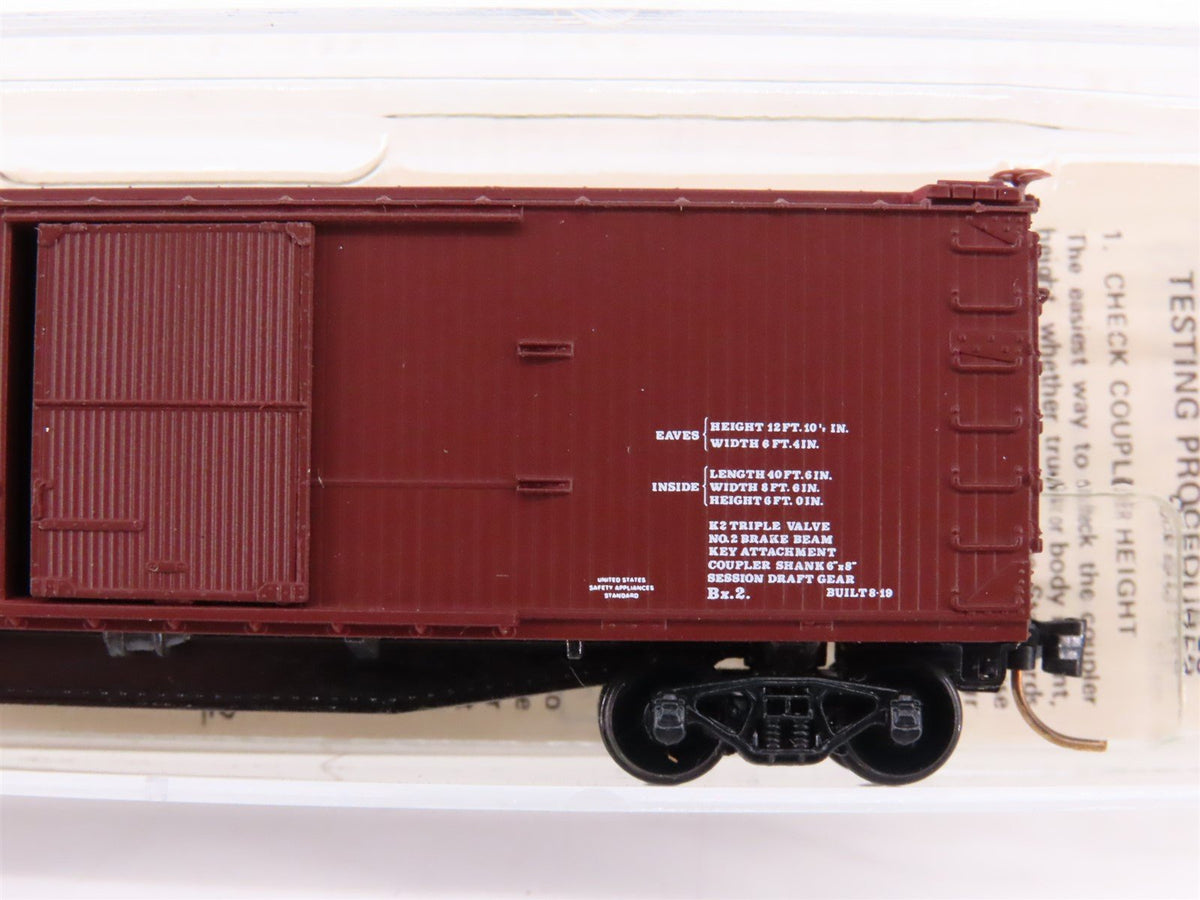 N Scale Kadee Micro-Trains MTL 39060 ATSF Santa Fe Railroad 40&#39; Box Car #38691CT