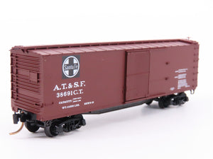 N Scale Kadee Micro-Trains MTL 39060 ATSF Santa Fe Railroad 40' Box Car #38691CT