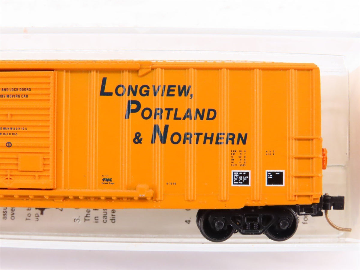 N Scale Kadee Micro-Trains MTL LPN Longview Portland &amp; Northern Box Car #52078