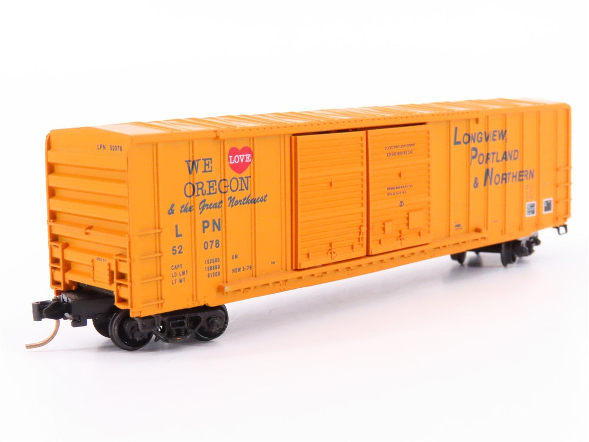 N Scale Kadee Micro-Trains MTL LPN Longview Portland &amp; Northern Box Car #52078