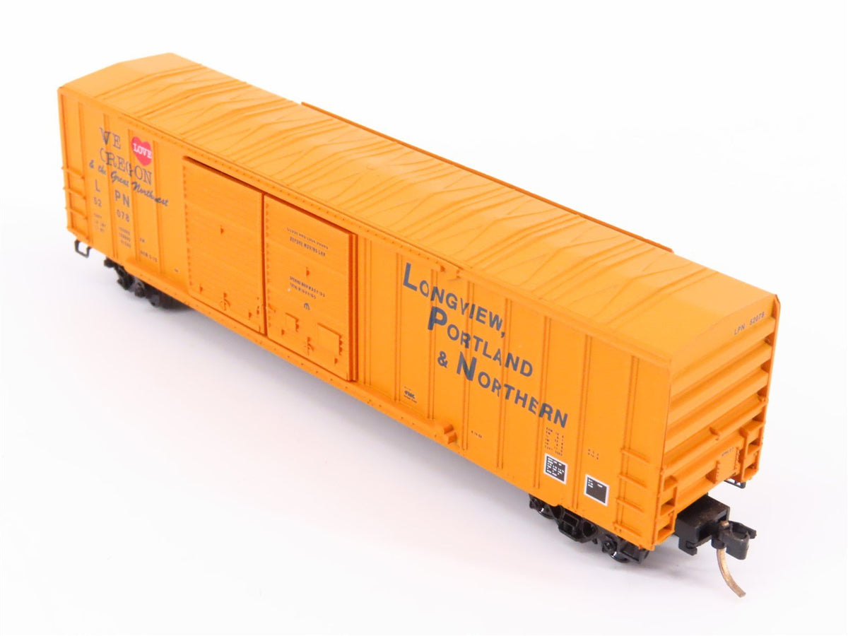 N Scale Kadee Micro-Trains MTL LPN Longview Portland &amp; Northern Box Car #52078