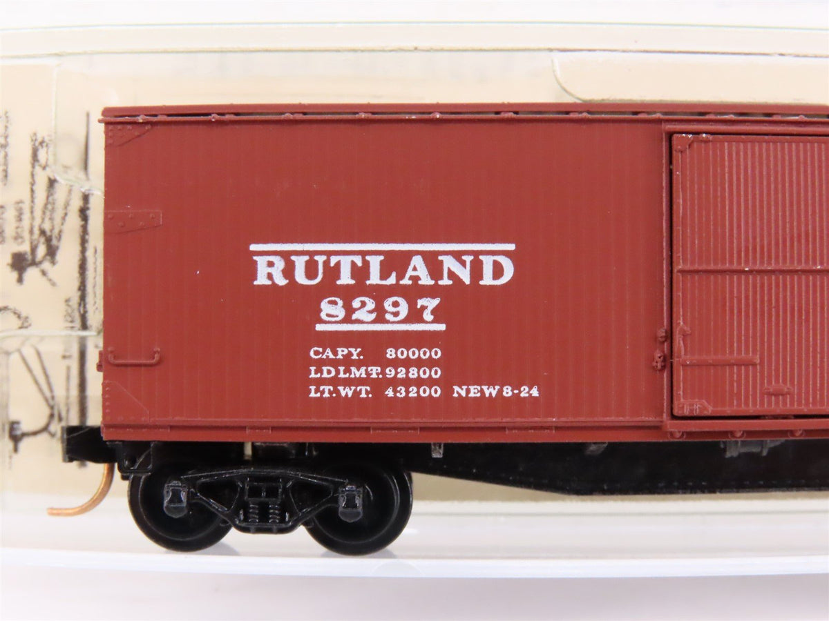 N Scale Kadee Micro-Trains MTL 42110 RUT Route of the Whippet 40&#39; Box Car #8297