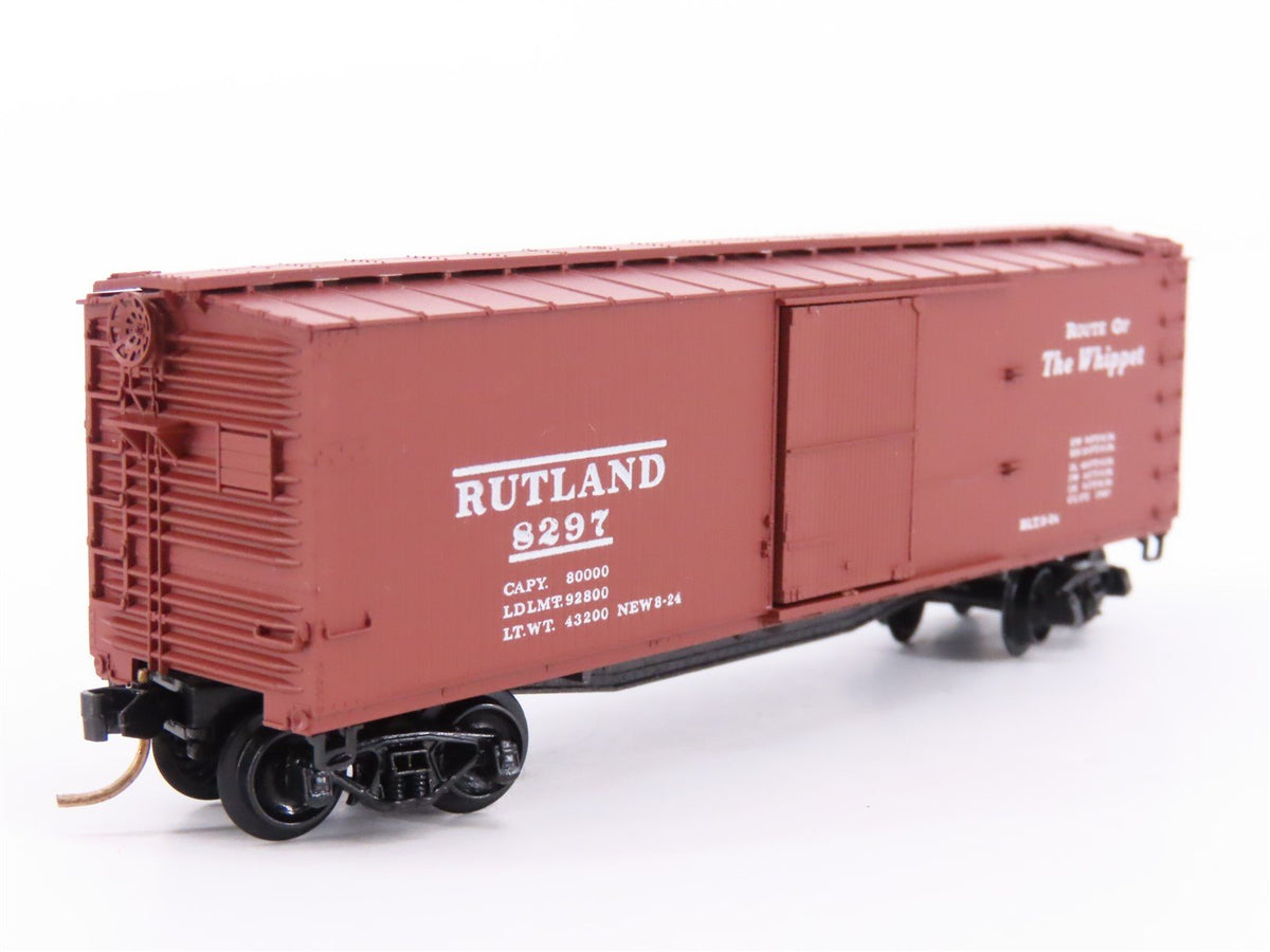 N Scale Kadee Micro-Trains MTL 42110 RUT Route of the Whippet 40&#39; Box Car #8297