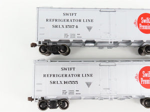 HO Scale Athearn SRLX Swift's Premium 40' Steel Reefers 6-Car Set