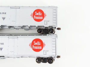 HO Scale Athearn SRLX Swift's Premium 40' Steel Reefers 6-Car Set