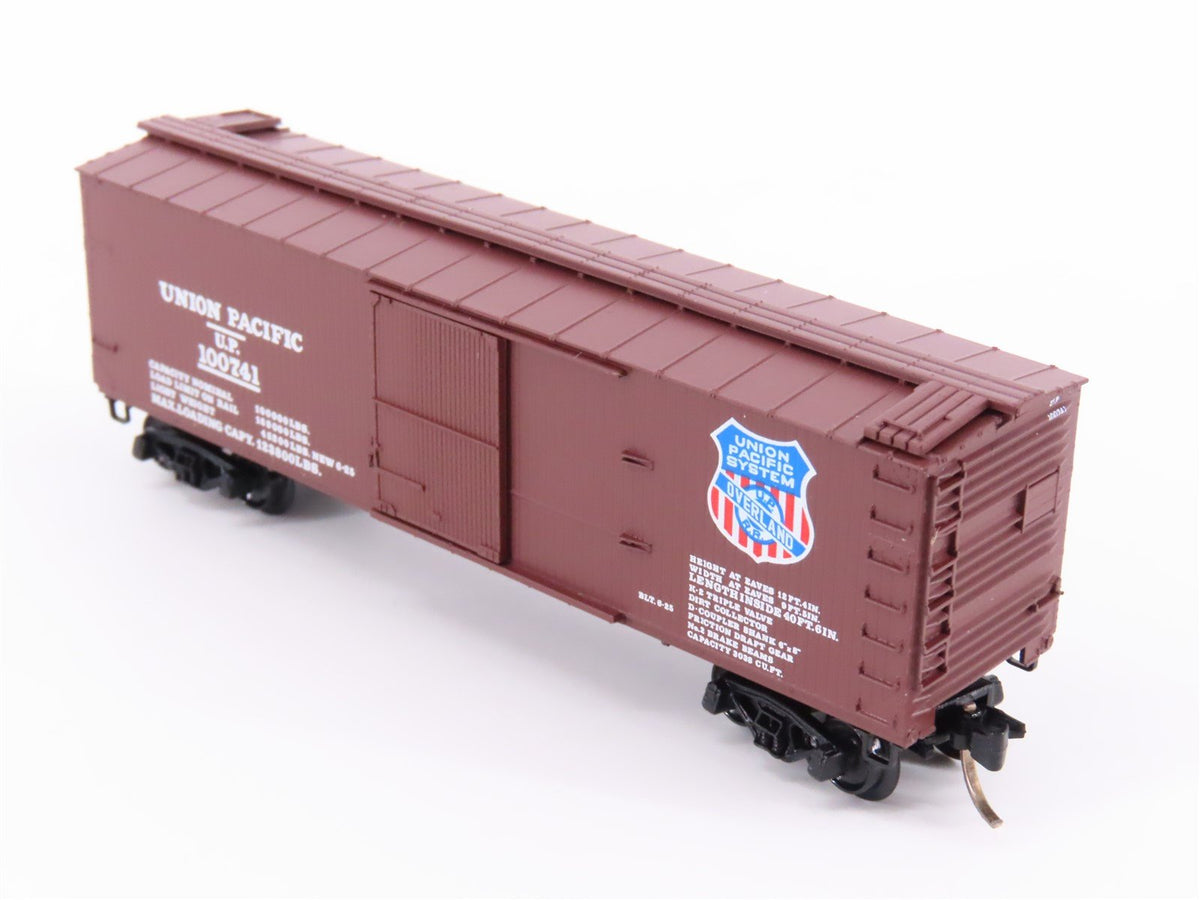 N Scale Kadee Micro-Trains MTL 42070 UP Union Pacific 40&#39; Box Car #100741