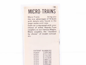 N Scale Kadee Micro-Trains MTL 42100 HBCX Hills Bros Coffee 40' Box Car #161