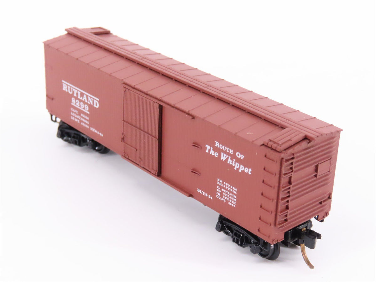 N Scale Kadee Micro-Trains MTL 42560-1 RUT Whippet Box Car #8299 Blue Label