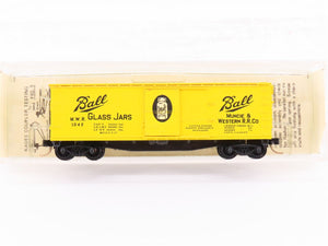 N Scale Kadee Micro-Trains MTL 42030 MWR Ball Glass Jars 40' Box Car #1042