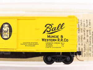 N Scale Kadee Micro-Trains MTL 42030 MWR Ball Glass Jars 40' Box Car #1042