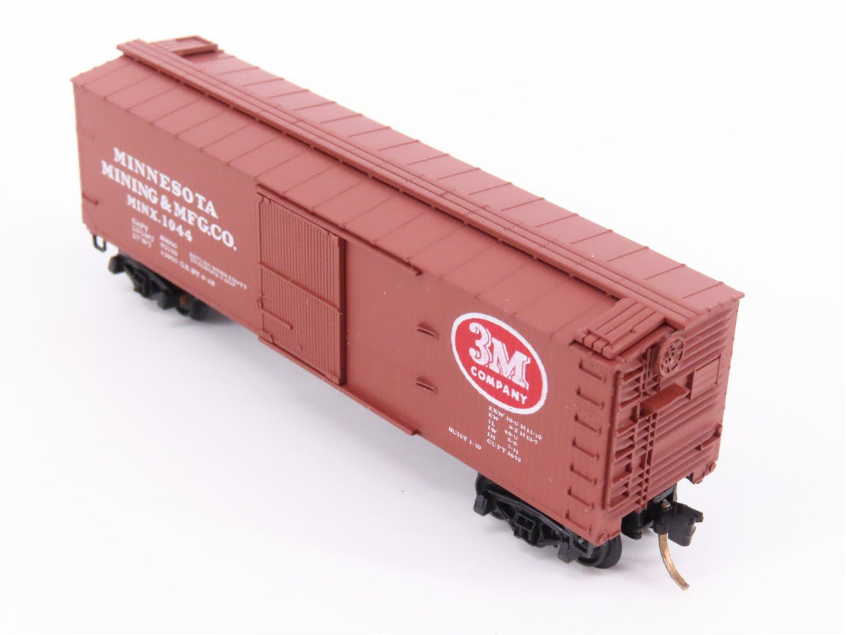 N Scale Kadee Micro-Trains MTL 42520 MINX 3M 40&#39; Box Car #1044 Blue Label