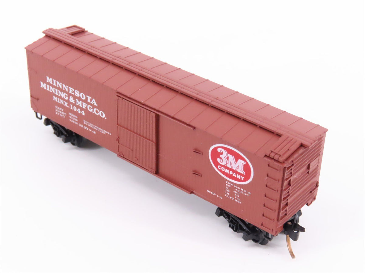 N Scale Kadee Micro-Trains MTL 42520 MINX 3M 40&#39; Box Car #1044 Blue Label