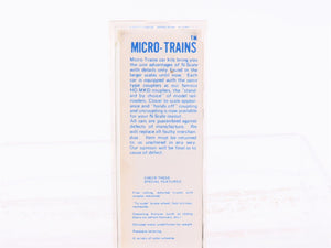 N Scale Kadee Micro-Trains MTL 42520 MINX 3M 40' Box Car #1044 Blue Label