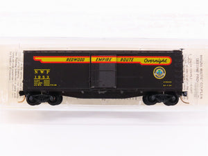 N Scale Kadee Micro-Trains MTL 39100 NWP Redwood Empire Route 40' Box Car #1953