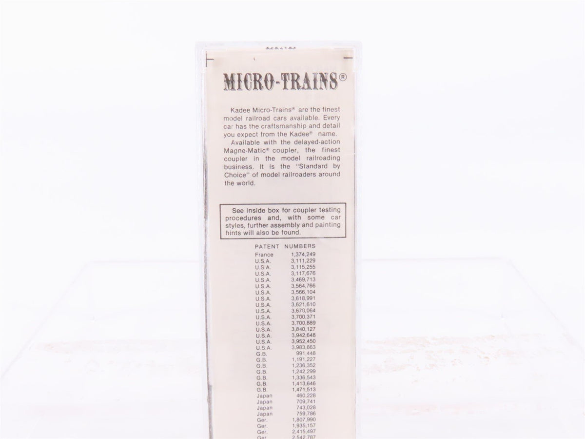 N Scale Kadee Micro-Trains MTL 39100 NWP Redwood Empire Route 40&#39; Box Car #1953