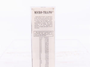 N Scale Kadee Micro-Trains MTL 39100 NWP Redwood Empire Route 40' Box Car #1953