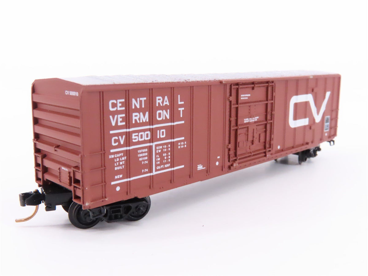 N Scale Kadee Micro-Trains MTL 27020 CV Central Vermont 50&#39; Box Car #50010