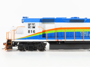 HO Scale Athearn 77830 Florida Tri-Rail GP50 Phase I Diesel Locomotive #816