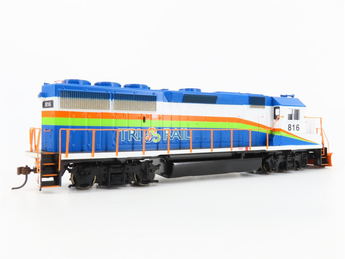 HO Scale Athearn 77830 Florida Tri-Rail GP50 Phase I Diesel Locomotive #816