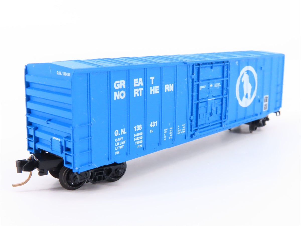 N Scale Kadee Micro-Trains MTL 27070 GN Big Sky Blue 50&#39; Box Car #138431