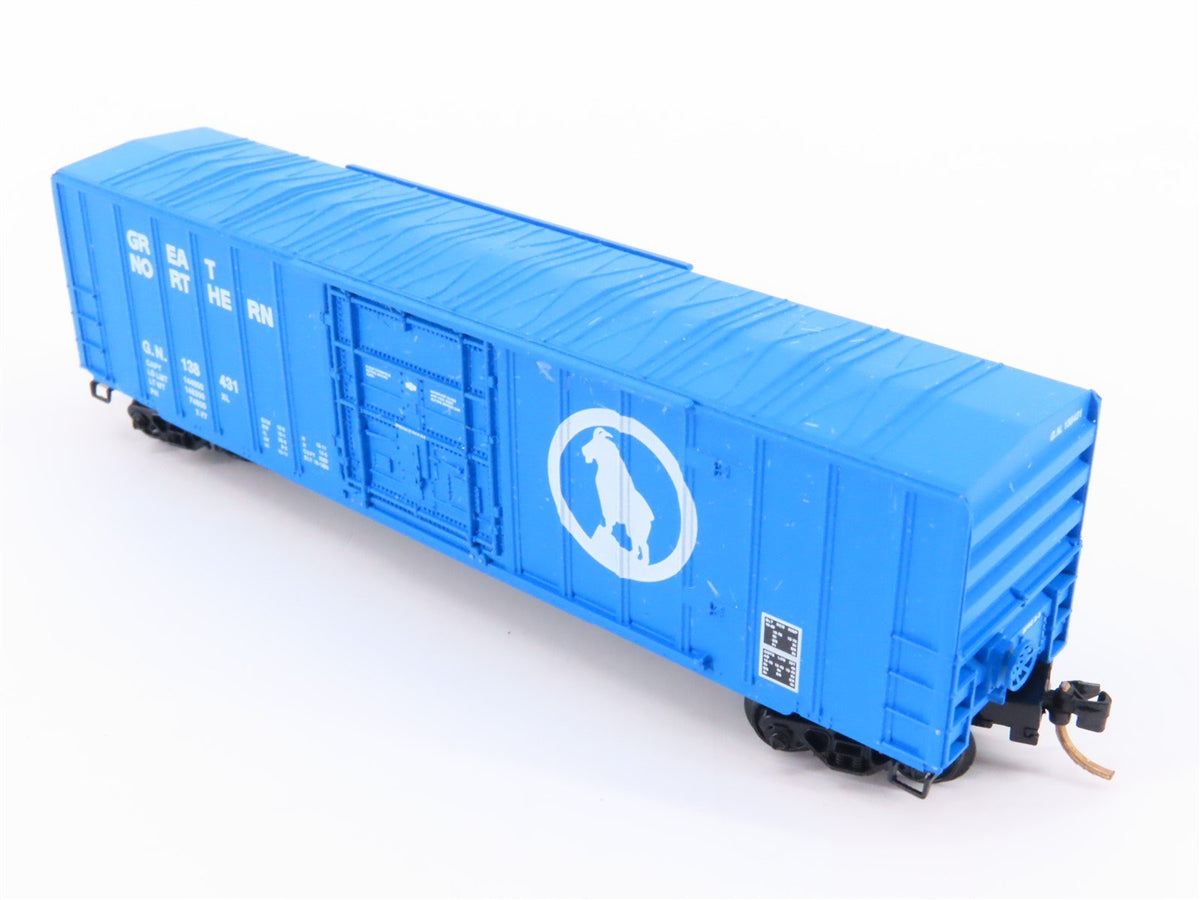 N Scale Kadee Micro-Trains MTL 27070 GN Big Sky Blue 50&#39; Box Car #138431