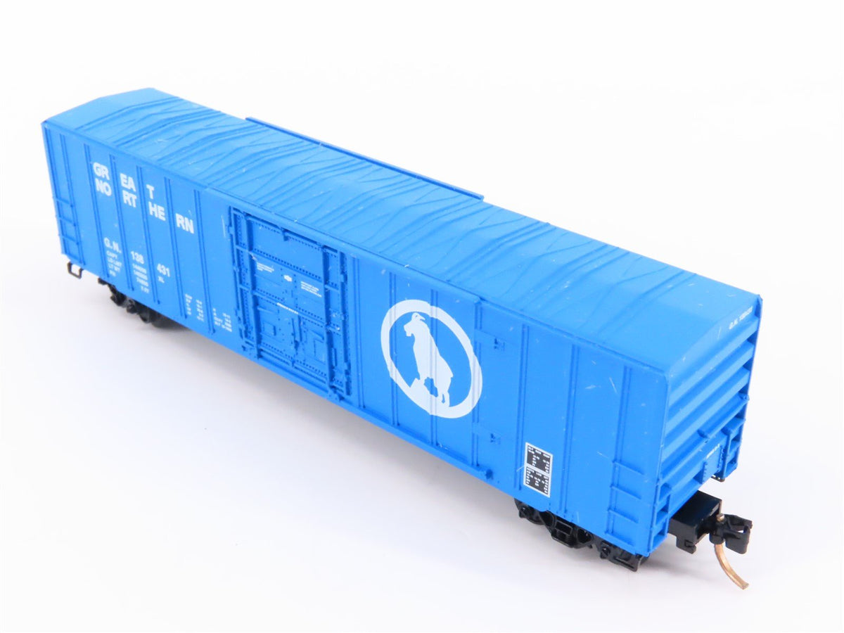 N Scale Kadee Micro-Trains MTL 27070 GN Big Sky Blue 50&#39; Box Car #138431