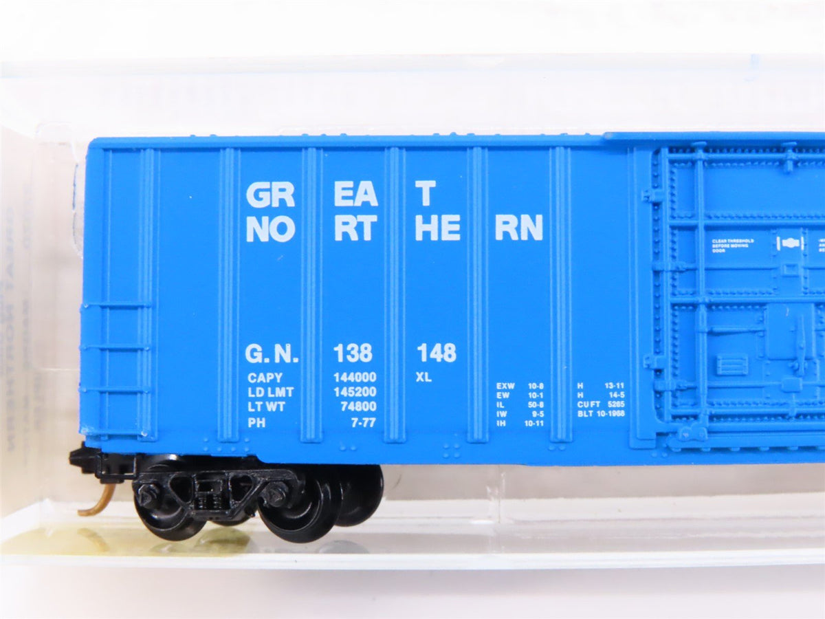 N Scale Kadee Micro-Trains MTL 27070 GN Big Sky Blue 50&#39; Box Car #138148