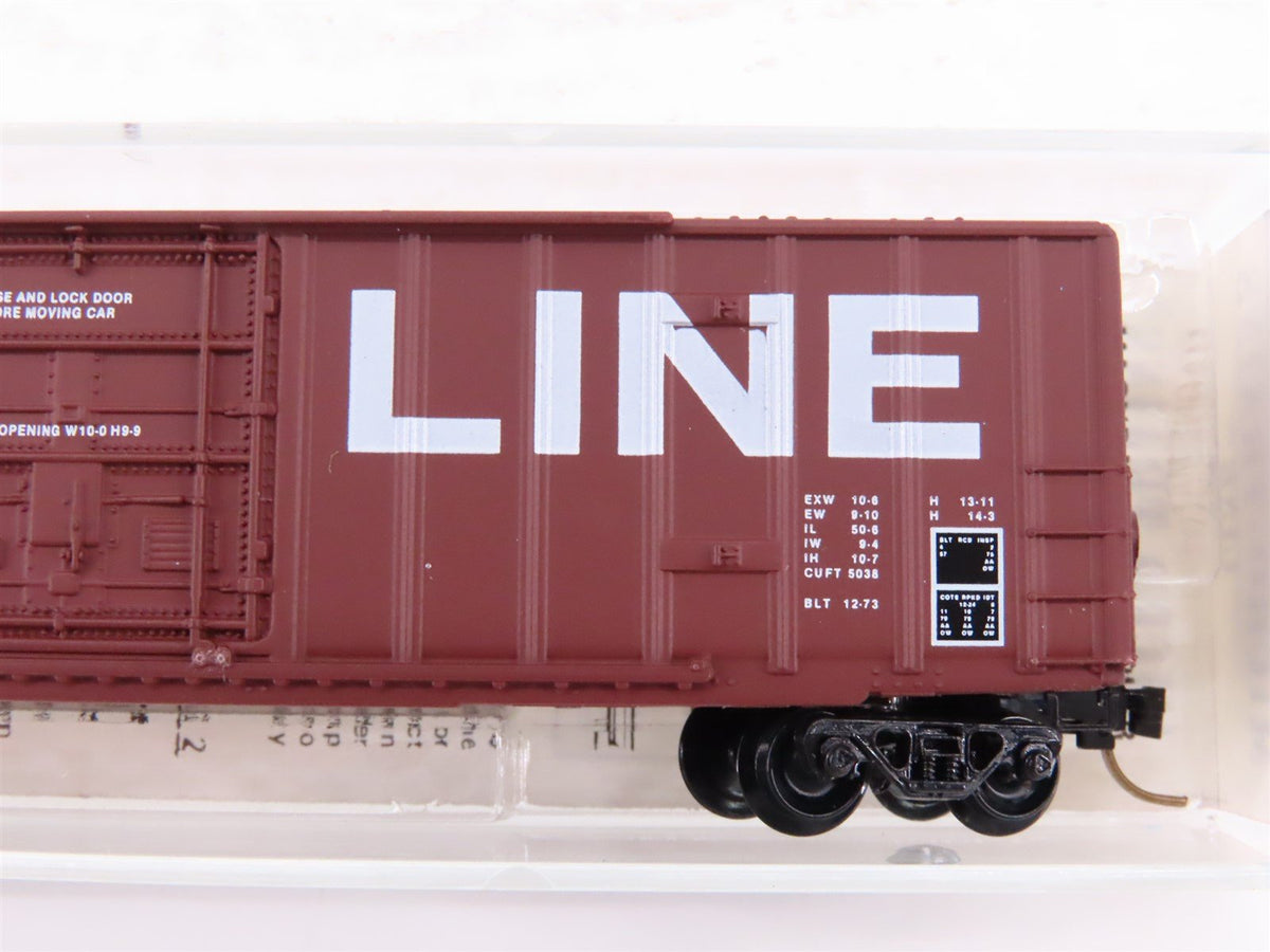 N Scale Kadee Micro-Trains MTL 27060 SOO Line 50&#39; Rib Side Box Car #17159