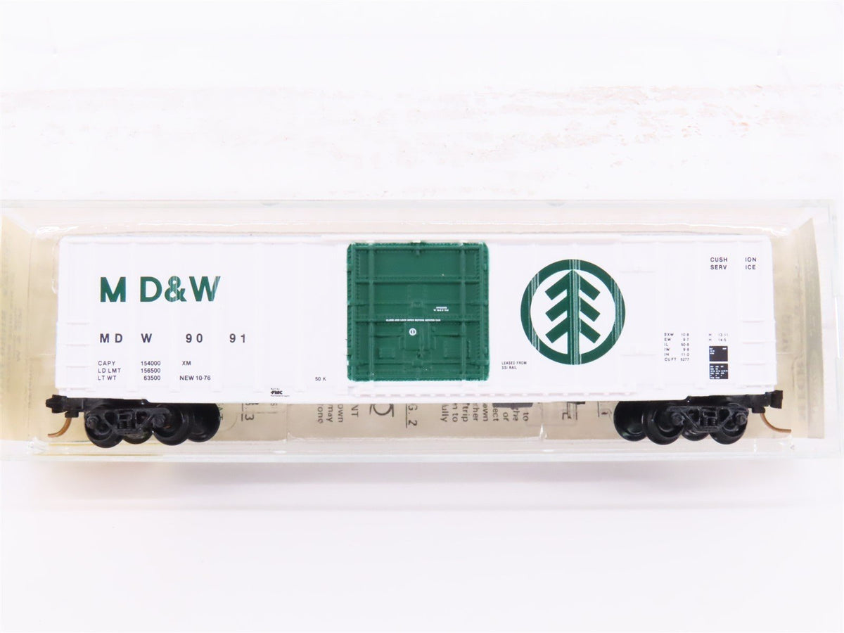 N Kadee Micro-Trains MTL 27100 MDW Minnesota Dakota &amp; Western 50&#39; Box Car #9091